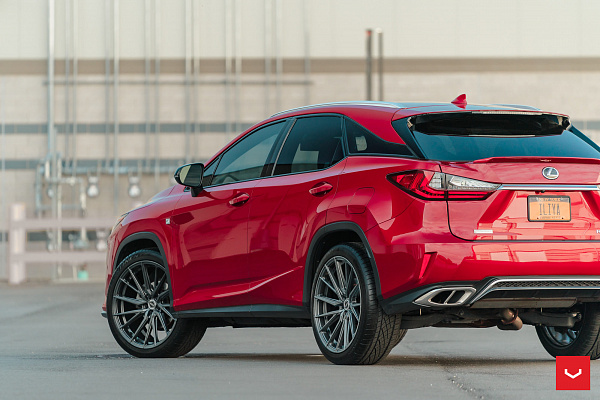Фото дисков Vossen HF-4T Сатиновый графит на Lexus RX IV