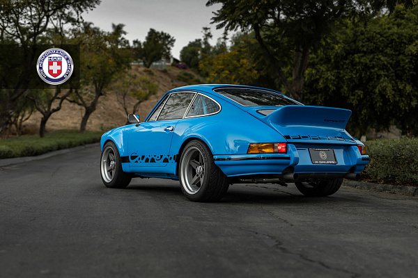 Фото дисков HRE 517K Сатиновый графит на Porsche 911 I