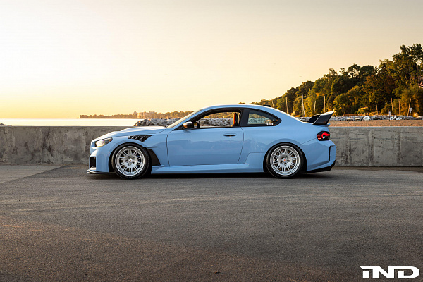 Фото дисков HRE 528 Серебро на BMW 2/M2 (G42/G87)