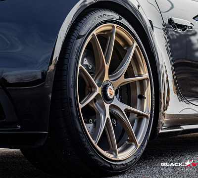 Фото дисков Vossen RS19 на Porsche 911 VIII