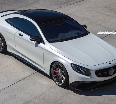 Фото дисков HRE P204 на Mercedes-Benz S-Class (W222, C217)