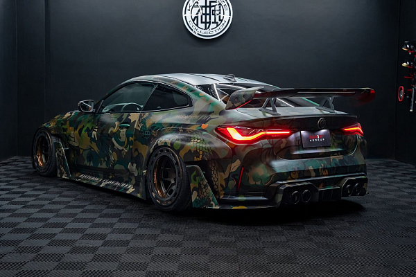Фото дисков Brixton Forged TR14 AERO1 Матовый графит на BMW 4/M4 (G22/G82)