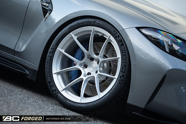 Фото дисков BC Forged KL51 Сатиновый лак на BMW 3/M3 (G2x/G80)