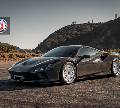 Фото дисков HRE 501 на Ferrari F8