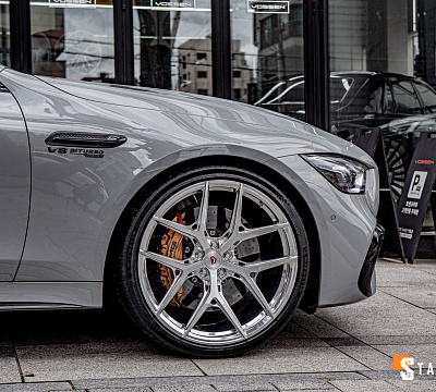 Фото дисков Vossen S21-01 на Mercedes-Benz AMG GT I