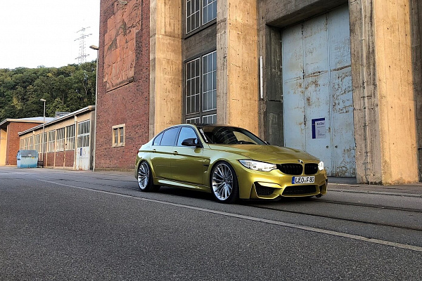 Фото дисков HRE P103 Глянцевый лак на BMW 3/M3 (F3x/F80)