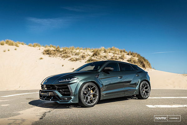 Фото дисков NOVITEC NL4 Сатиновый графит на Lamborghini Urus