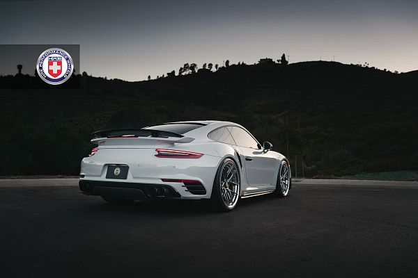 Фото дисков HRE S101SC Глянцевый темный лак на Porsche 911 VII