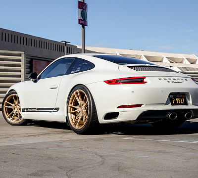 Фото дисков Vossen S17-06 на Porsche 911 VII
