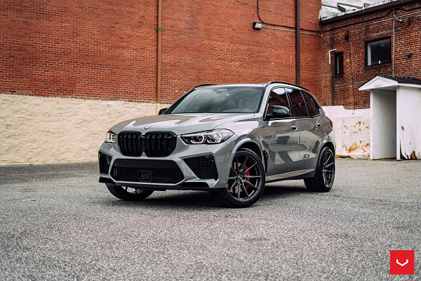Фото дисков Vossen HF-3 Глянцевый графит на BMW X5/X5 M (G05/G18/F95)
