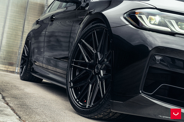 Фото дисков Vossen HF-7 Черный глянец на BMW 5/M5 (G30/F90)