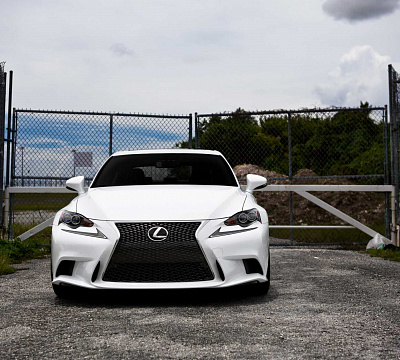 Фото дисков Vossen CV5 на Lexus IS II