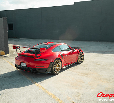 Фото дисков Vossen RS74 на Porsche 911 VII