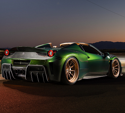 Фото дисков Brixton Forged R11-RS на Ferrari 458