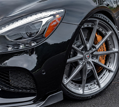 Фото дисков Anrky AN28 на Mercedes-Benz AMG GT I