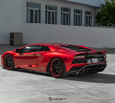 Фото дисков Anrky S3-X5 на Lamborghini Aventador
