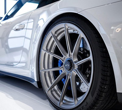 Фото дисков Anrky AN22 на Porsche 911 VII