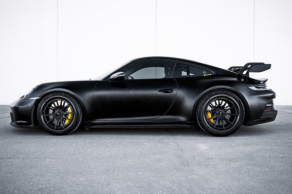 Фото дисков Savini SV10 Черный сатин на Porsche 911 VIII