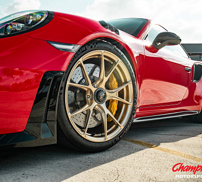Фото дисков Vossen RS74 на Porsche 911 VII