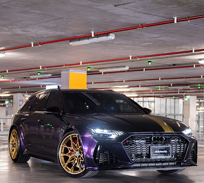 Фото дисков HRE FF10 на Audi A/RS 6 (C8)