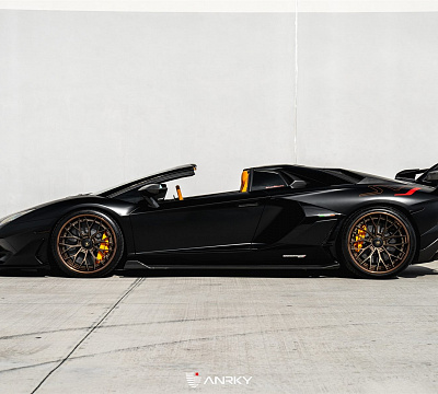 Фото дисков Anrky AN30 на Lamborghini Aventador