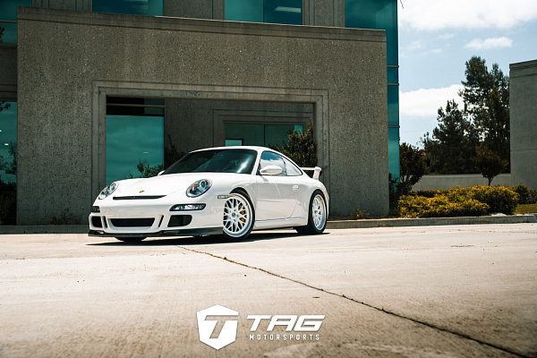 Фото дисков HRE 520 Глянцевый лак на Porsche 911 VI