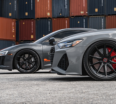 Фото дисков Vossen HF-3 на Audi A/RS 7 (4K)