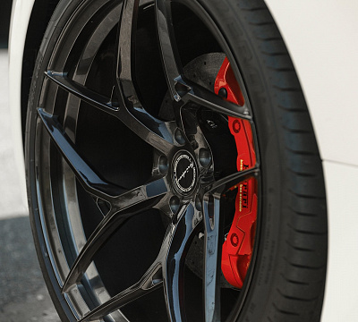 Фото дисков Brixton Forged PF5 на Ferrari 488