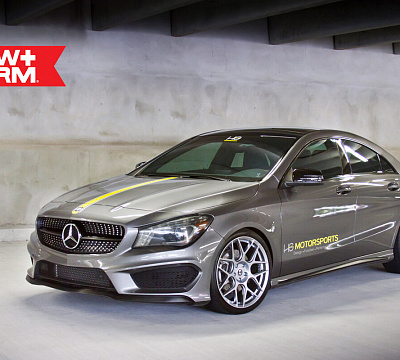 Фото дисков HRE FF01 на Mercedes-Benz CLA (C117, X117)