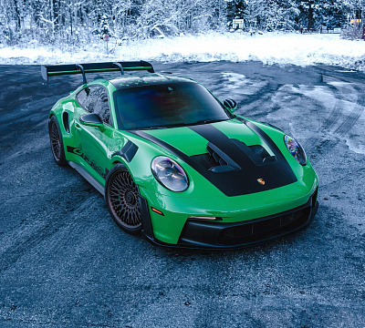 Фото дисков Brixton Forged TR20 на Porsche 911 VIII