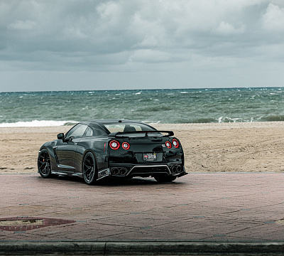 Фото дисков Vossen HF-5 на Nissan GT-R