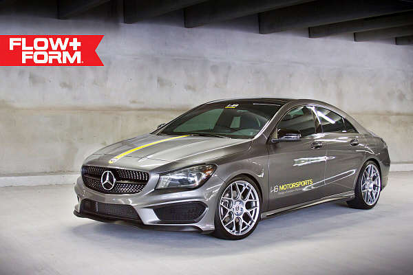 Фото дисков HRE FF01 Серебро на Mercedes-Benz CLA (C117, X117)