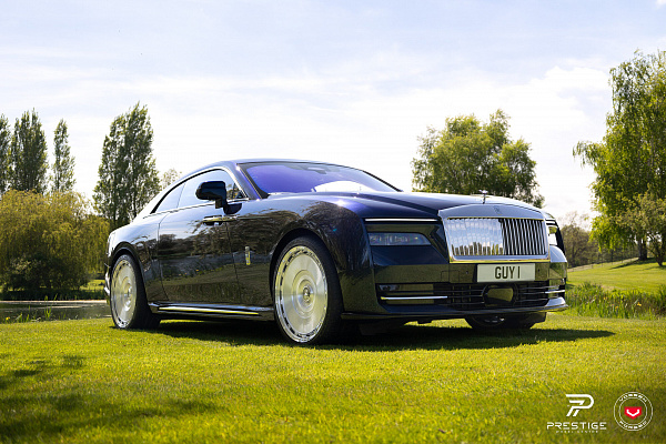 Фото дисков NOVITEC SP3 Глянцевый лак на Rolls-Royce Spectre