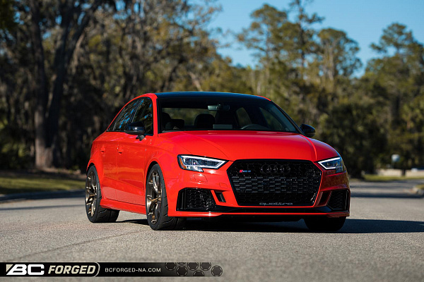 Фото дисков BC Forged RZ21 Глянцевая бронза на Audi A/S/RS 3 (8V)
