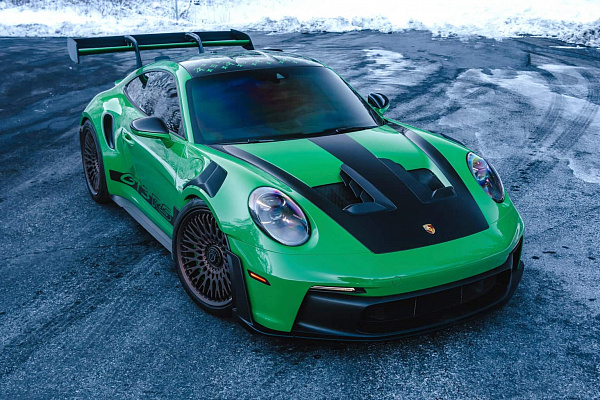 Фото дисков Brixton Forged TR20 Сатиновая бронза на Porsche 911 VIII