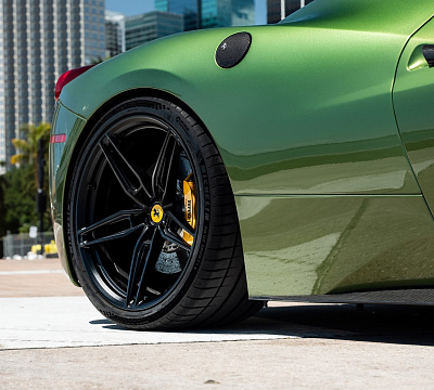Фото дисков Anrky AN17 на Ferrari 458