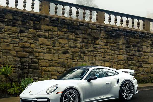 Фото дисков HRE S107SC Сатиновый лак на Porsche 911 VIII