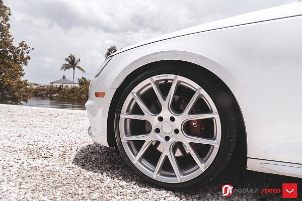 Фото дисков Vossen VFS-6 Серебро на Audi A/S/RS 4 (B9)