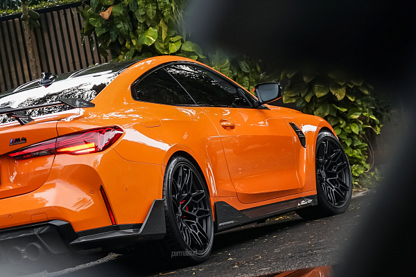 Фото дисков Brixton Forged FDE06 Черный сатин на BMW 4/M4 (G22/G82)
