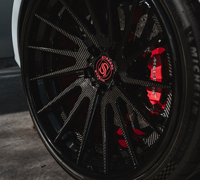 Фото дисков Strasse Wheels SV15T Deep Concave FS на McLaren 720S