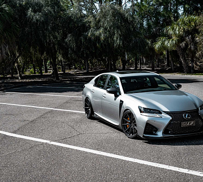 Фото дисков Vossen HF-3 на Lexus GS IV