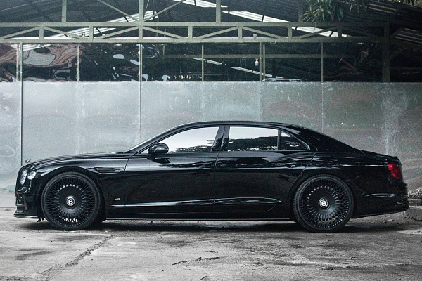 Фото дисков Brixton Forged LX09 Черный сатин на Bentley Flying Spur III