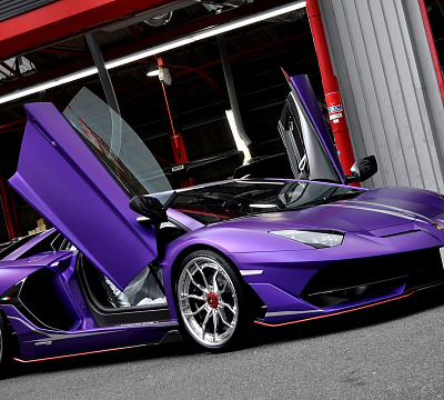 Фото дисков Anrky AN31 на Lamborghini Aventador