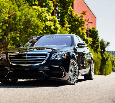 Фото дисков Vossen S17-13 на Mercedes-Benz S-Class (W222, C217)