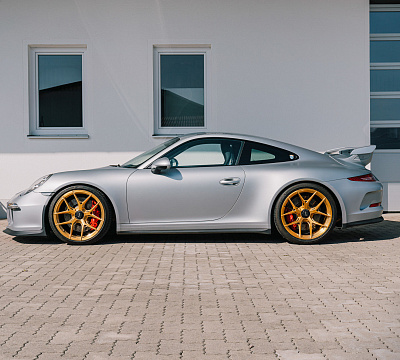 Фото дисков Vossen S21-01 на Porsche 911 VII