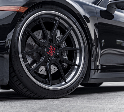 Фото дисков Strasse Wheels SV5 Deep Concave FS на Porsche 911 VIII