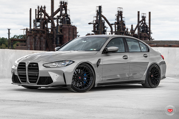 Фото дисков Vossen S21-02 Черный глянец на BMW 3/M3 (G2x/G80)