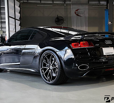 Фото дисков HRE P201 на Audi R8 (Typ 42)
