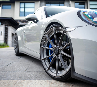 Фото дисков Anrky AN22 на Porsche 911 VII