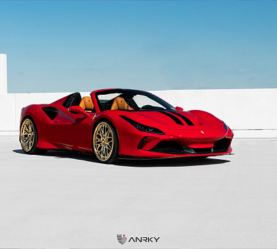 Фото дисков Anrky S3-X1 на Ferrari F8